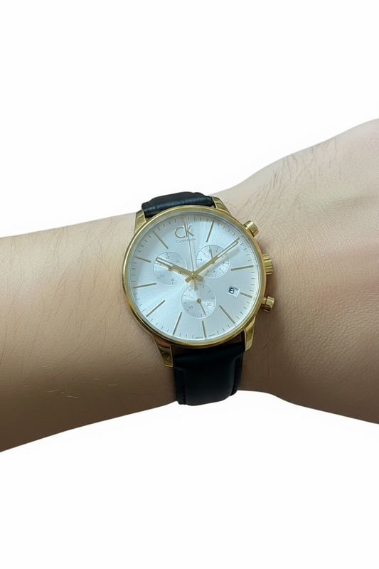 Orologio Uomo Calvin Klein K2G275C6 Acciaio Inox Quadrante Argento Minimalista