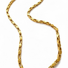 Collana Uomo Acciaio Bicolore Catena Maglie Moderna Urban