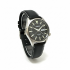 Orologio Uomo Lorus Automatico Day Date Acciaio Cinturino Pelle Nera 10 Bar