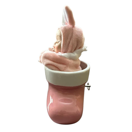 Carillon musicale Valenti scarpetta ceramica dettaglio decorazione bimbi