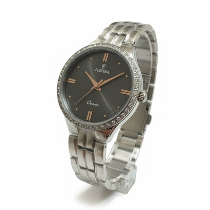 Orologio Donna Festina Acciaio Quarzo Impermeabile 30mm F20218-2