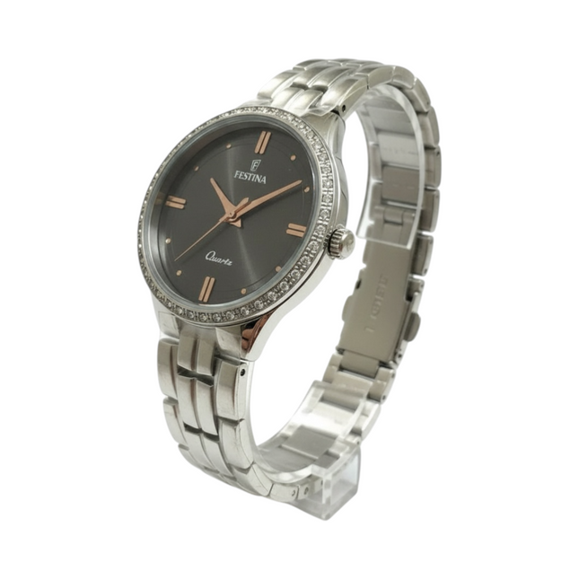 Orologio Donna Festina F20218/2 Acciaio Quarzo 30mm 5ATM Impermeabile