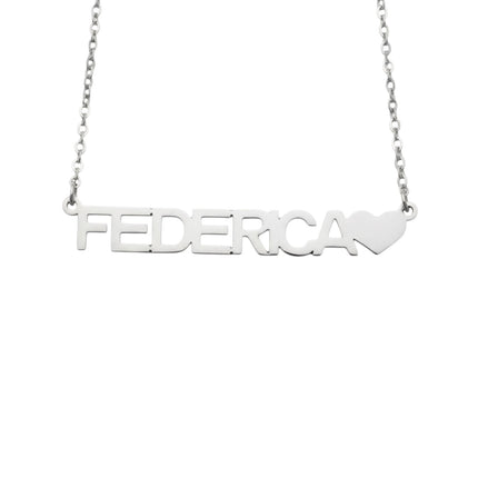 Collana nome Federica