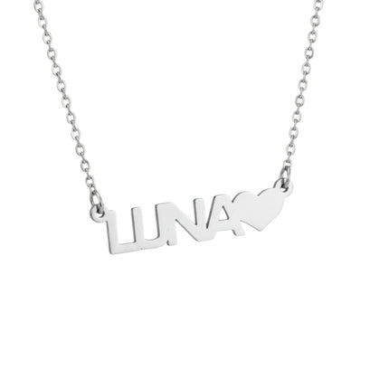 Collana nome Luna