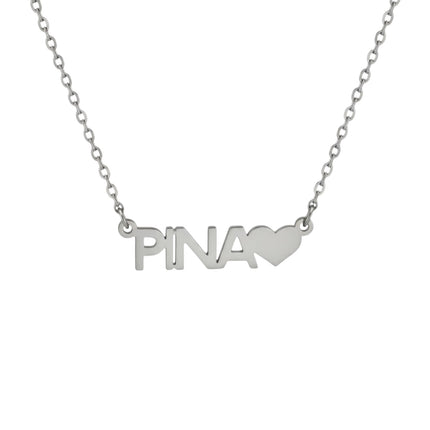 Collana nome Pina