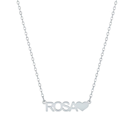 Collana nome Rosa