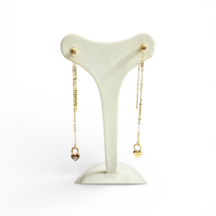 Orecchini Donna Liu Jo Pendenti Acciaio Dorato Catena Eleganti