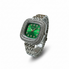 Silver quadrante verde