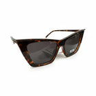 Occhiali da Sole Donna Cat-Eye Acetato Tartarugato Havana Lenti Fumé UV400