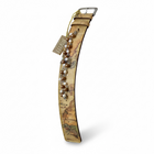 Bracciale Donna Alviero Martini 1ª Classe Pelle Geo Perle Fibbia Argentata