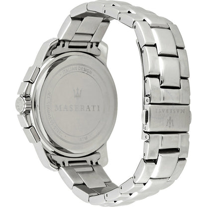 Orologio Maserati Uomo Successo Chronograph Acciaio Nero R8873621009
