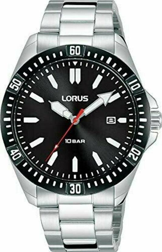 Orologio da polso Analogico quarzo acciaio uomo LORUS data 100 metri