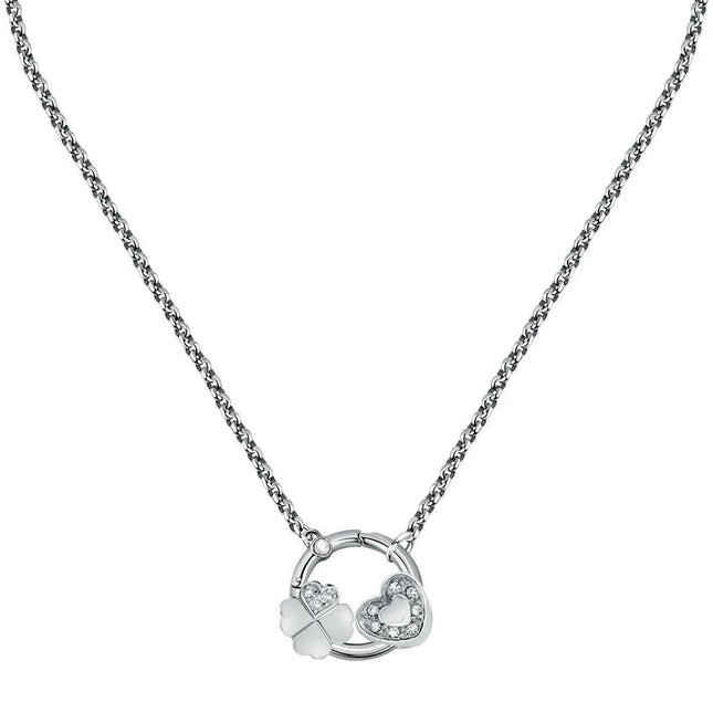 Collana Donna Morellato Acciaio Girocollo Ciondolo Fortuna Drops SCZ1179