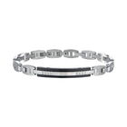 Bracciale Uomo Sector SZR12 Acciaio Inossidabile Design Sportivo Moderno