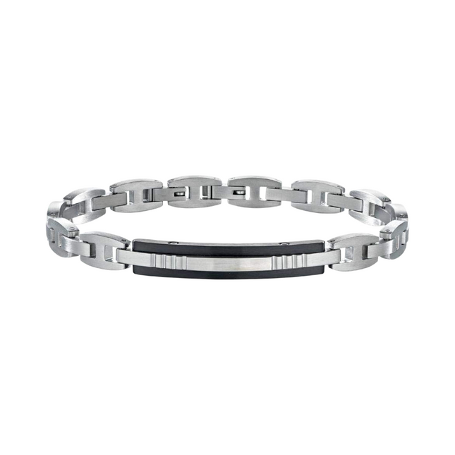 Bracciale Uomo Sector Acciaio Inossidabile Design Sportivo Moderno