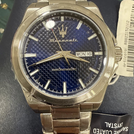 Orologio Maserati Velocità versione gold quadrante blu