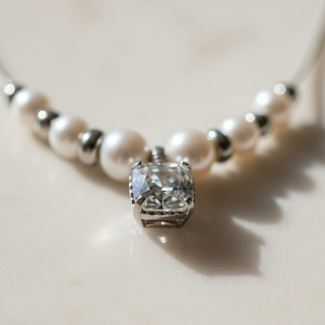 Close-up cristallo sfaccettato