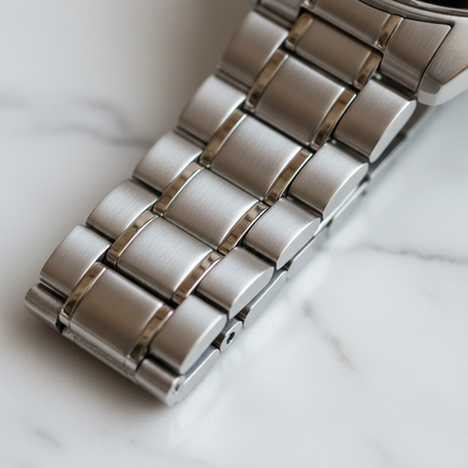 Dettaglio bracciale acciaio