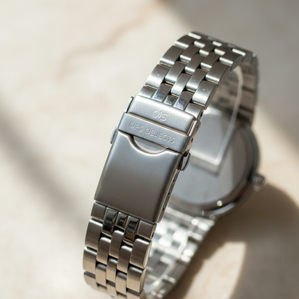 Dettaglio bracciale acciaio