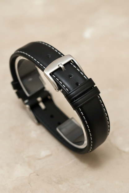 Dettaglio Cinturino Pelle Cuciture