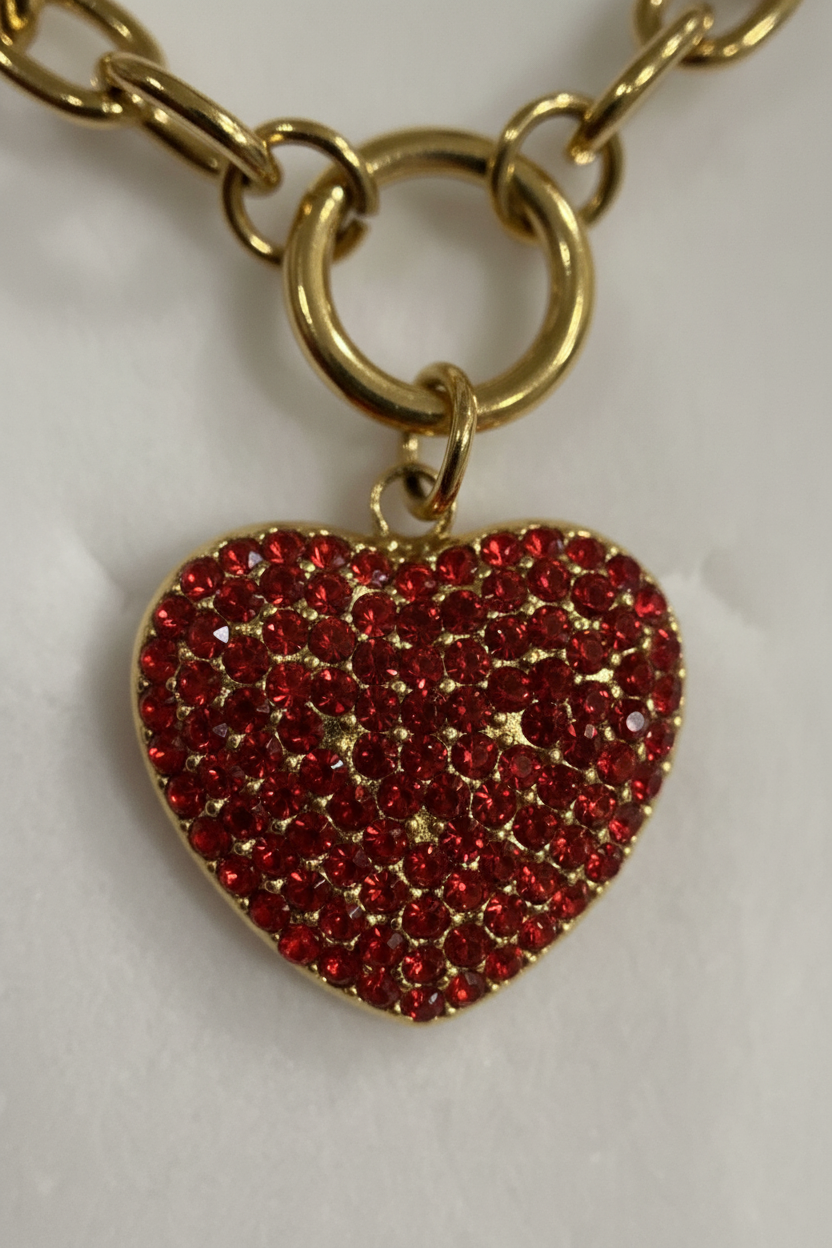 Dettaglio cristalli rossi