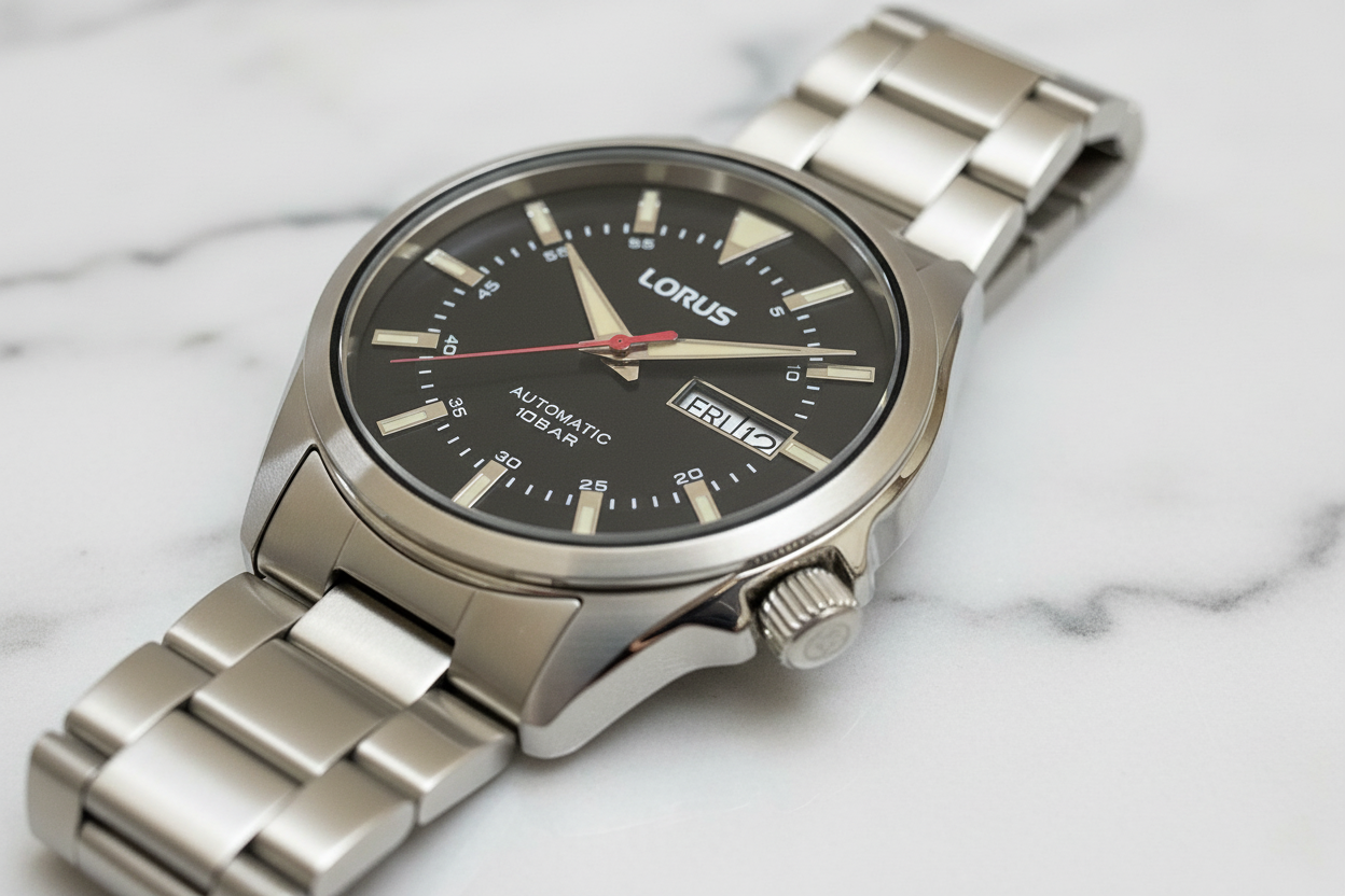 Dettaglio Quadrante Nero Day-Date