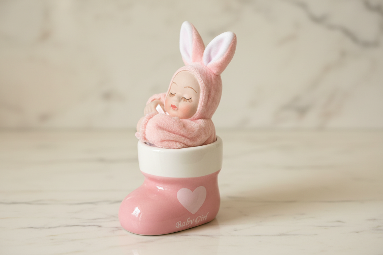 Dettaglio Stivaletto Rosa con Cuore