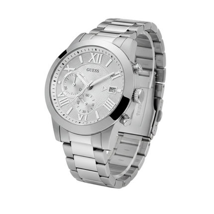 Orologio Guess Uomo W0668G7 Acciaio Nero Multifunzione 100M 45mm