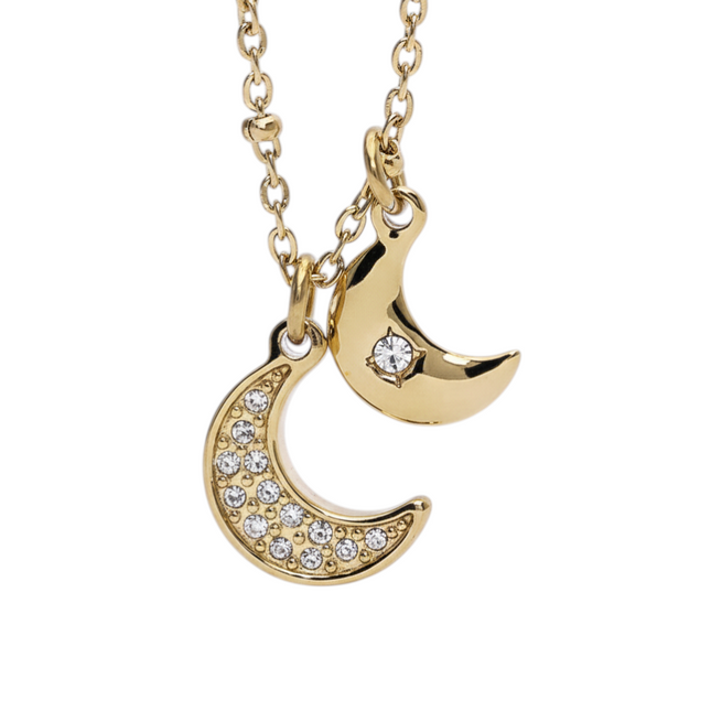 Girocollo Donna 2Jewels 251826 Acciaio PVD Oro Cristalli Brillanti Elegante