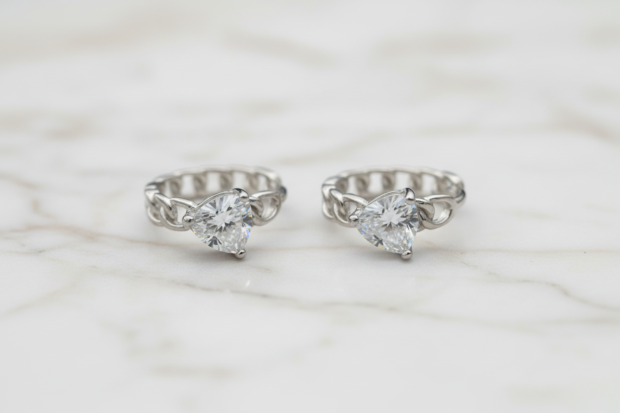 Dettaglio Cristallo Cuore Zircone