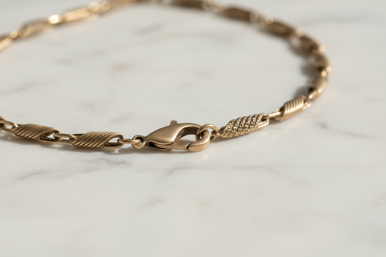 Dettaglio Chiusura Finitura Bronzo