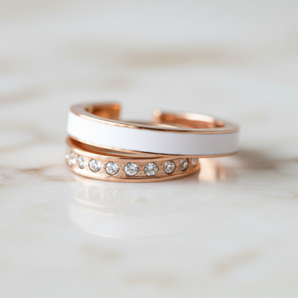 Linea cristalli pavé orecchini 2JEWELS - dettaglio artigianalità e brillantezza