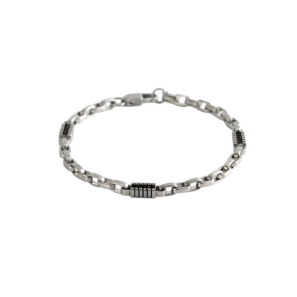 Bracciale 2Jewels acciaio 316L zirconi neri ottimizzato