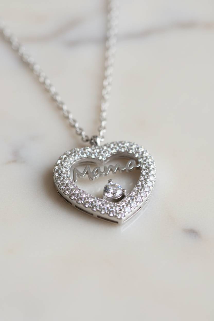 Dettaglio Zirconi Pavé Cuore