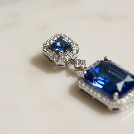 Dettaglio Connettore Pavé con Cristalli