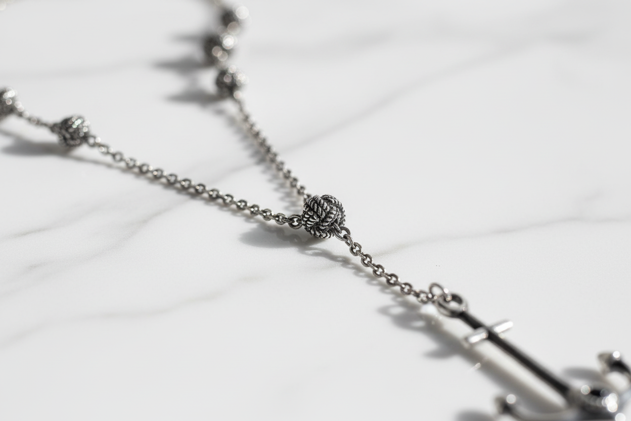 Dettaglio collana rosario
