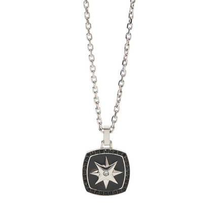 Collana 2Jewels uomo acciaio 316L cristalli ottimizzata