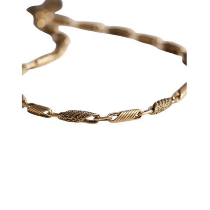 Dettaglio Catena Bronzo Intrecciata