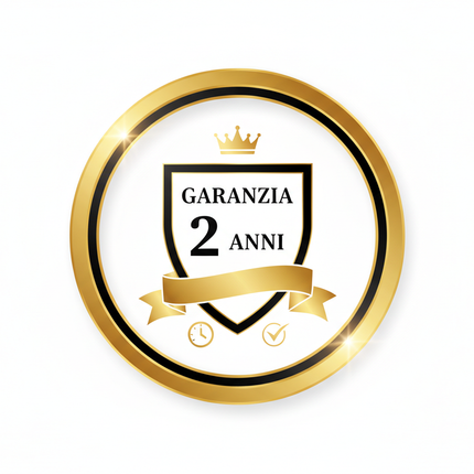 Garanzia 2 Anni - Collana Natalizia Acciaio Inox