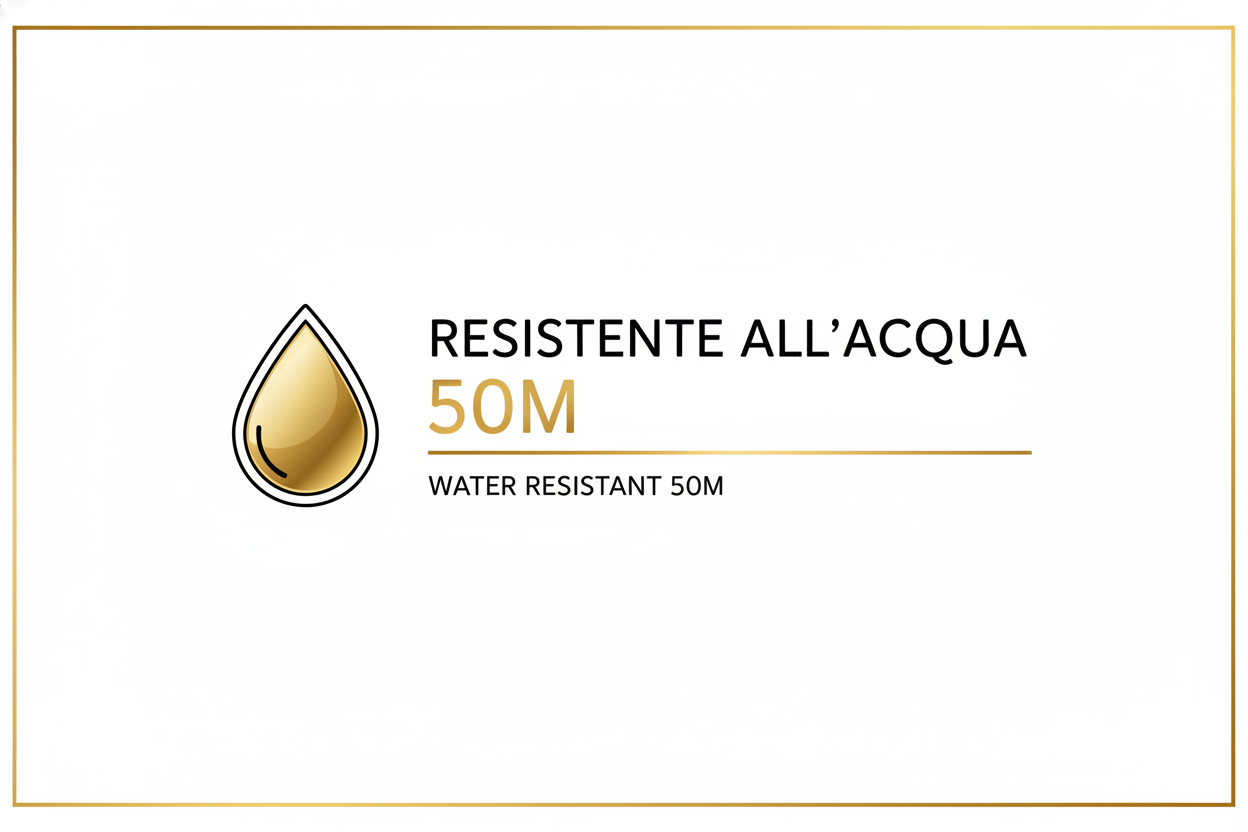 Resistente all'Acqua 50M