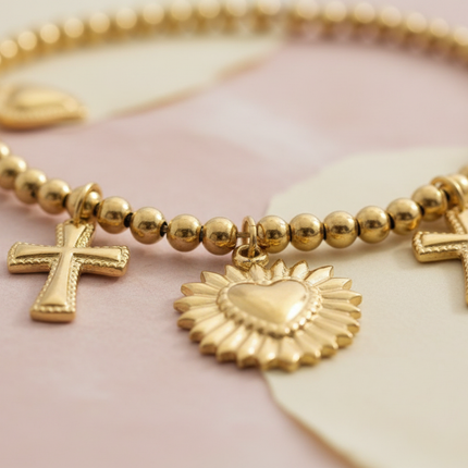 Dettaglio charm cuore