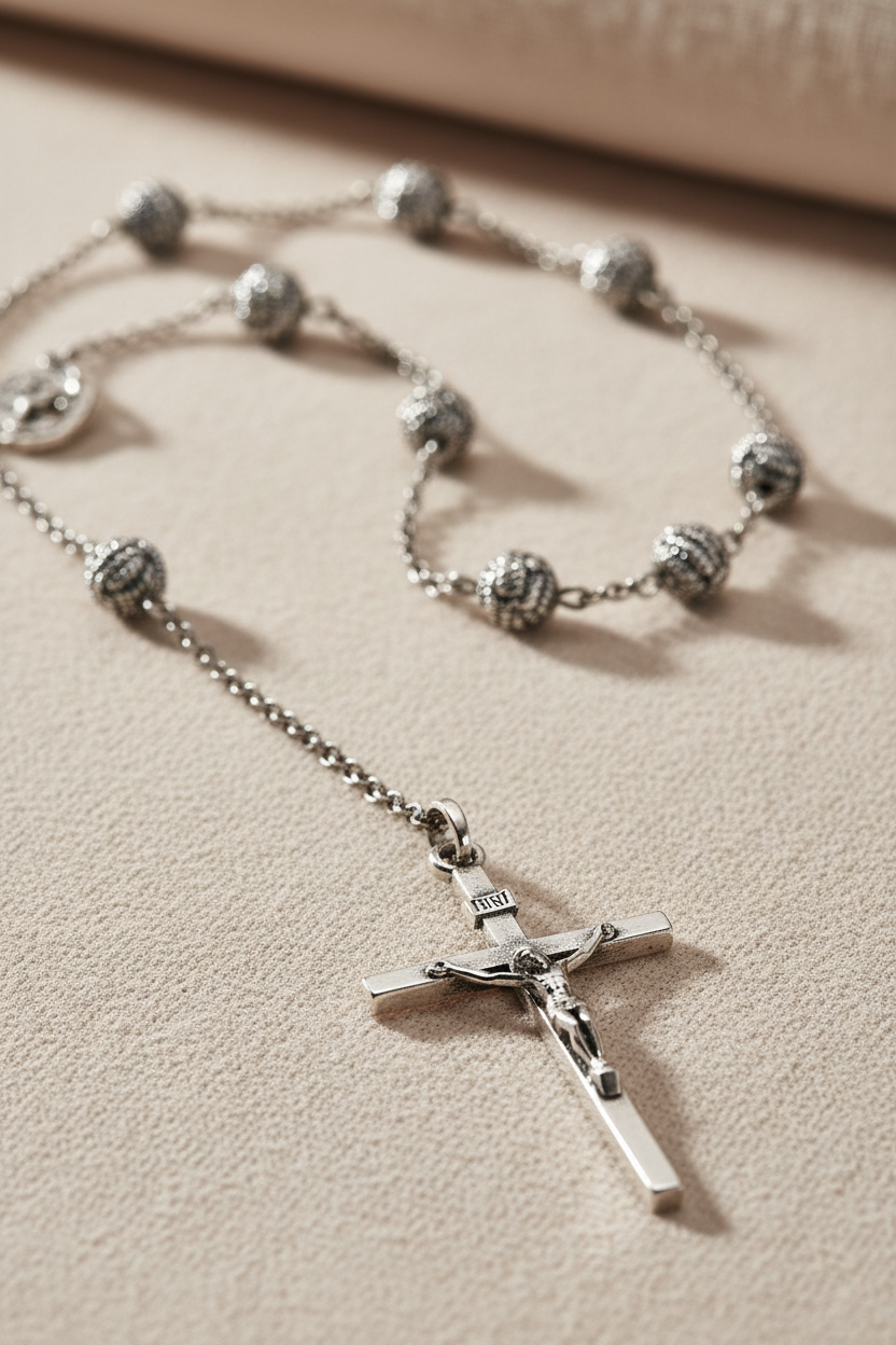 Dettaglio grani rosario