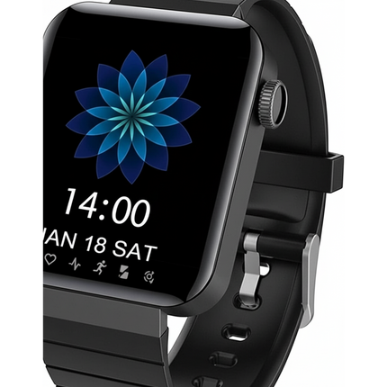 Dettaglio display touchscreen e funzioni fitness tracker