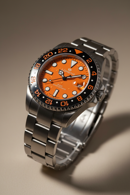 Dettaglio quadrante arancione