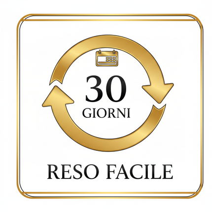 Reso Facile 30 Giorni - Collana Cuore Dorato