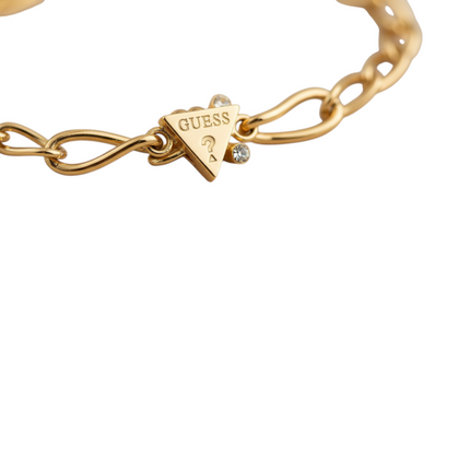Logo triangolare Guess su collana