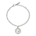 Bracciale donna Tempo A Tempo 2Jewels in acciaio con ciondolo Albero della Vita circondato da luminosi cristalli