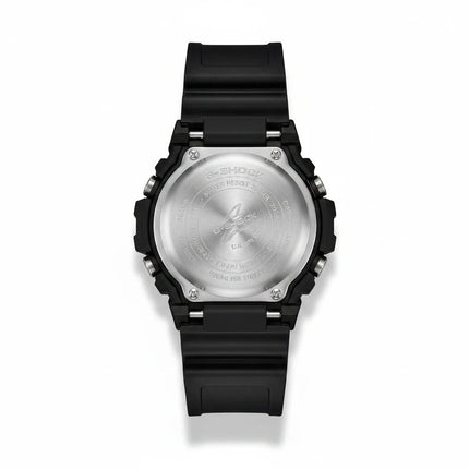 Fondello in acciaio inossidabile dell'orologio Tempo A Tempo Casio G-Shock GM-700-1AER con cinturino nero