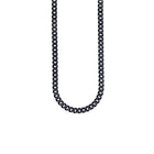 Collana uomo Tempo A Tempo 2Jewels in acciaio 316L con finitura IP nera, design a catena stile urban.