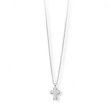 Collana uomo Tempo A Tempo 2Jewels in acciaio ipoallergenico con ciondolo a croce dal design casual e minimalista